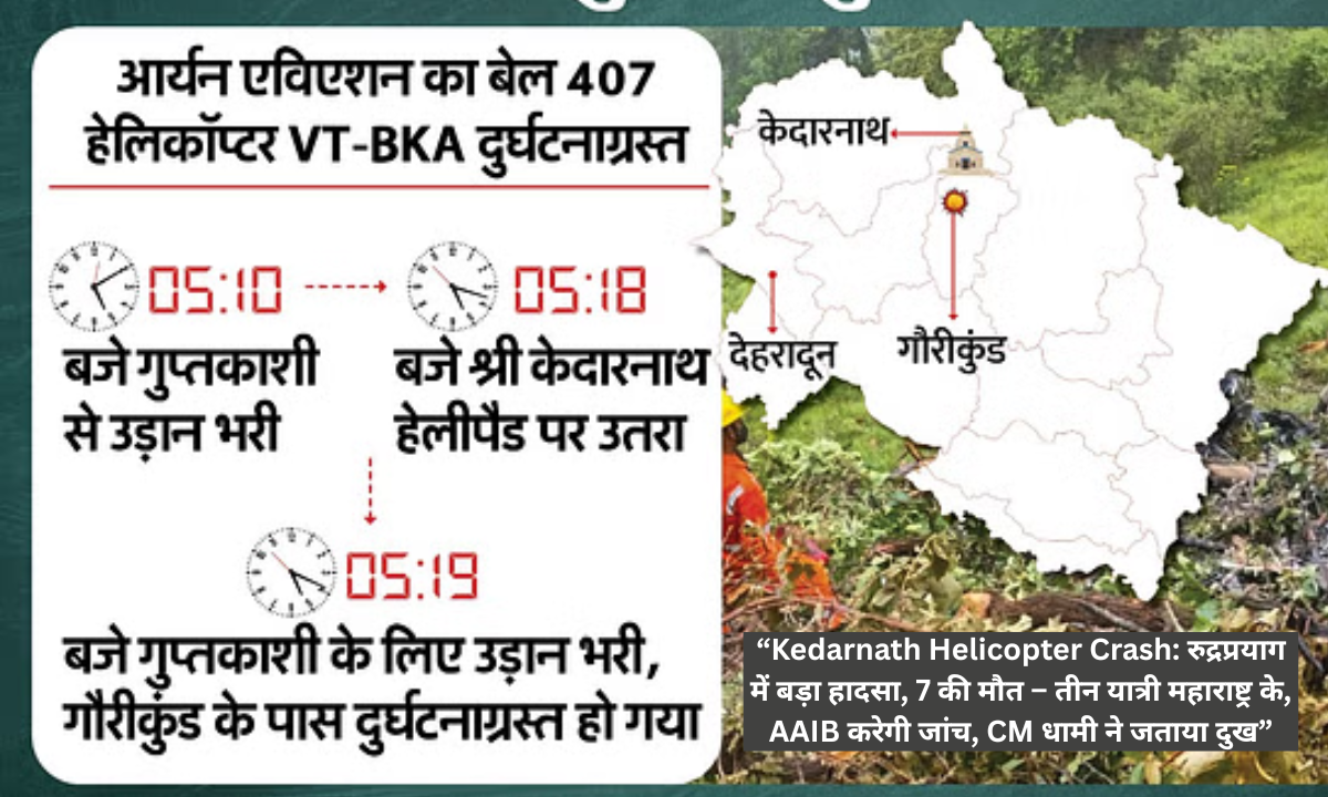 Kedarnath helicopter crash