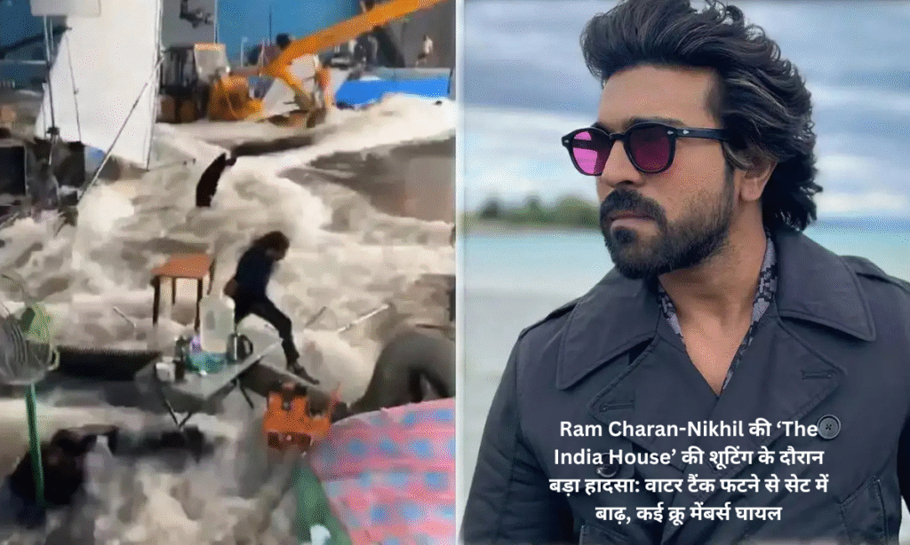 Major accident during the shooting of Ram Charan-Nikhil's 'The India House