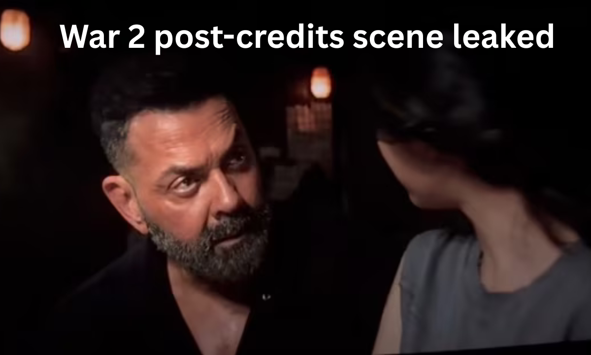 War 2 post-credits scene